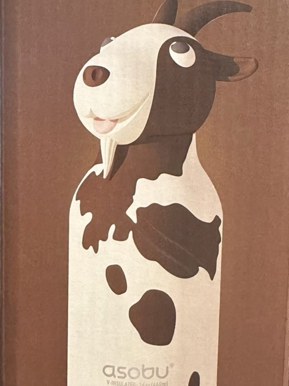 Asobu Adorable Goat Vacuum Insolated Water Bottle